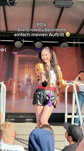 Wenn die Crowd einfach meinen Auftritt übernimmt…😭