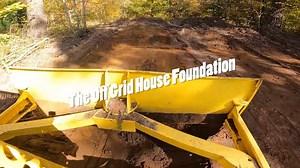 Clearing land and building a simple foundation for the off grid house | Andy's Little Homestead