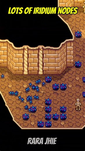 Full of Iridium and Radioactive Nodes in Stardew Valley #stardewvalley #shorts #games