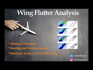 Wing flutter analysis