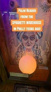 PALM READER Arcade Game that was at Philly SPAGHETTI WAREHOUSE years ago!