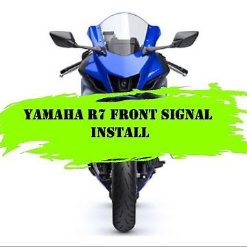 Yamaha R7 Front Turn Signal Installation - New Rage Cycles
