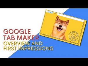 Tab Maker: Overview and First Impressions