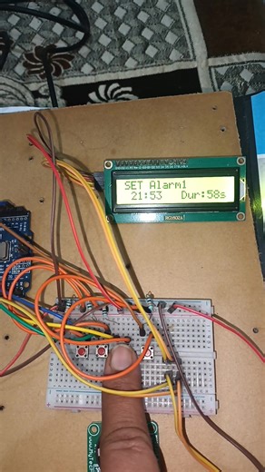 Digital Clock With Time Setting And Alarm Using Arduino, RTC and 16x2 LCD #shorts #arduino #rtc #LCD #DigitalClock #alarm #alarmclock | Acme SMART Innovations | Facebook