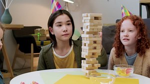 Free stock video - Kids on birthday party