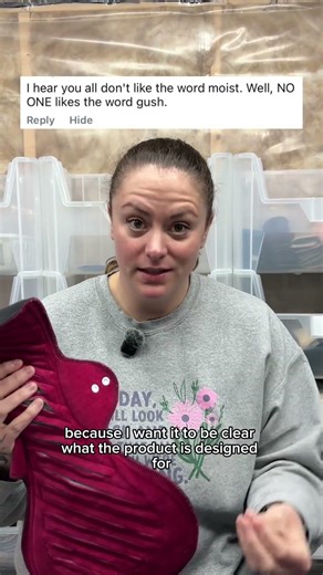 Gush may not be a fun word but experience the gush and leaking because of it is even less fun.