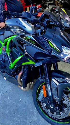 Kawasaki zh2 exhaust via slip on with villain hyper v2 blk… | Zero One Moto - Main Page