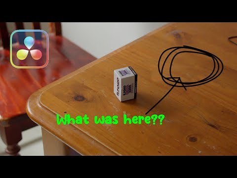 Easily remove an object in Fusion - Davinci Resolve 18