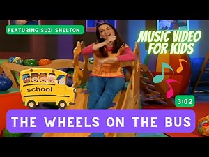 The Wheels On The Bus - Suzi Shelton - Gymboree Play & Music - Action Song for Kids