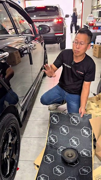 Perodua Axia Sound Proof Combo Set dengan Speaker