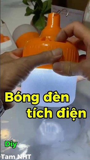 Instructions on how to use rechargeable light bulbs for a long time #trick #lightbulb #Shorts #le...