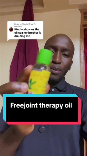 Replying to @Shantel Trizah freejoint therapy oil for arthritis and joint pains #arthritis #jointpain #revealed #herbalmedicine #fyp