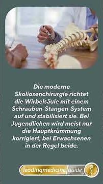 Prof. Dr. Markus Kröber: Skoliose OP – Risiko Lähmung?