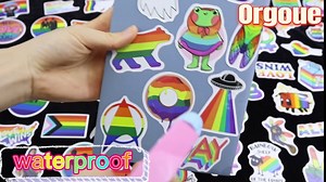 100PCS Pride Stickers Gay Stickers Gay Pride LGBT LGBTQ Rainbow Stickers Bulk Pack, Pride Stuff Decorations Gay Pride LGBTQ Accessories Gifts for Women Men