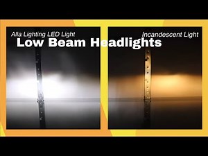 How to Install Jeep Compass LED Headlight H11 Low Beam Bulb | 2014~22