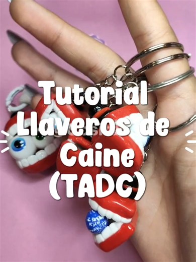 Tutorial llaverito de Caine: cómo hacer llaveros y figuras en porcelana fría
