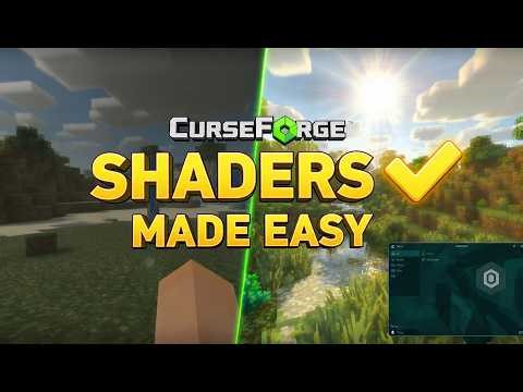 How to Get Shaders in Curseforge 2026 Easy Method