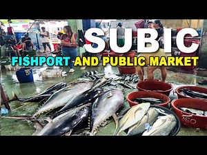 Market Day in Subic Zambales | Fishport Bountiful Catch and Modern Market Tour 2025