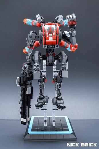 LEGO MOC-32708 Titanfall 2 Viper's Northstar Titan (Space 2019)