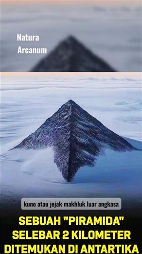 “Piramida di Antartika?” (Nunatak) #shorts #facts