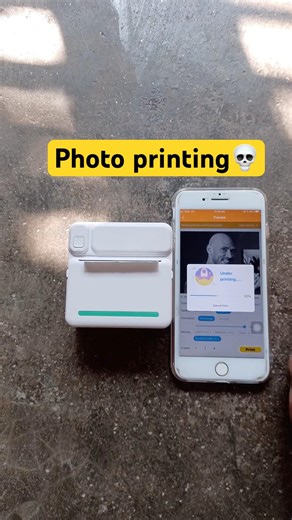 Pocket printer photo printing test || c19 thermal printer test #review #epson #thermalprinter #test