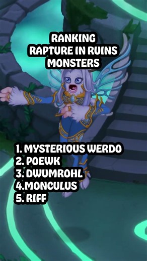 Hardest ranking ever made... 🤩Play My Singing Monsters for FREE! #mysingingmonsters #msm #fyp