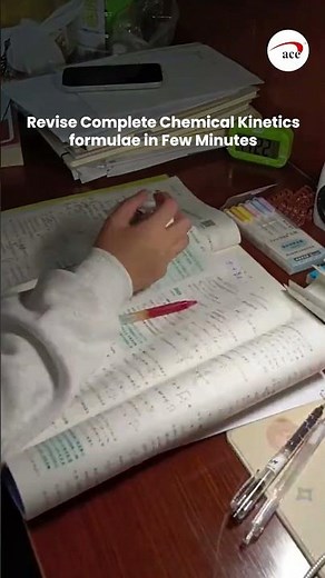 Chemical Kinetics formulae