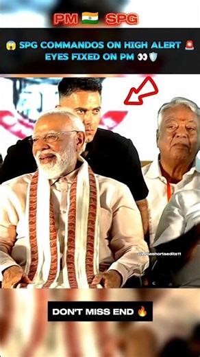 SPG COMMANDOS ALWAYS PROTECTING THE PRIME MINISTER 🚨🛡️🇮🇳 #shorts #viral #trending #pmmodi #commando