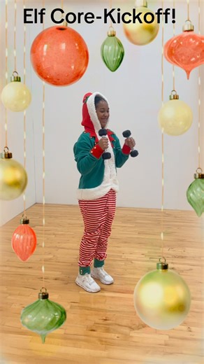 Physique Fit on Instagram: "🎄 The Elf isn’t judging… just reminding you to move. Holiday chaos, packed schedules, and extra cookies — we see you. These Elf-inspired moves hit balance, core, shoulders, and outer hips with fun, functional exercises that actually work (and feel harder than they look). ✨ Elf Core Kick-Off – challenges balance and core stability ✨ Elf Side-Sway Squats – strengthens legs, glutes, and obliques ✨ Elf Snow Angel Lifts – works shoulders, outer hips, and posture Real move