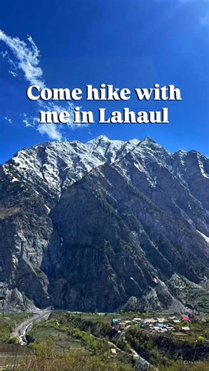 Ashwan on Instagram: "Come hike with me in Lahaul. This isolated village still has old mud homes, winter drops to –10°C, and life becomes a test of survival. The village is slowly sinking due to heavy rainfall, and relocation may be the only future."