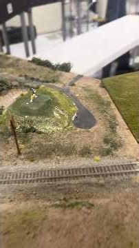 Setup of the modular N scale layout for the Spokane Train Show, Oct. 11, 2026