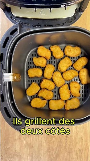 Le geste qui rend les nuggets croustillants à l’Airfryer 🔥