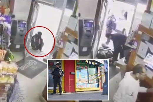 Tragic moment boy, 16, shot dead at NYC bodega captured in distressing video — as heartbroken dad pleads for justice