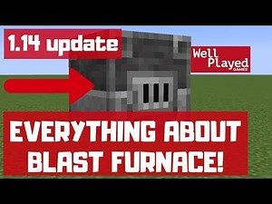 Blast Furnace: Everything you need to know | Minecraft 1.14 Update