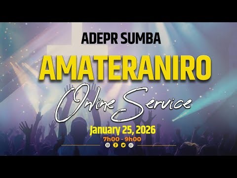 LIVE 🚨: ADEPR Sumba; Amateraniro yo ku Cyumweru 25/01/2026
