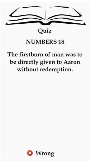 Firstborn Redemption: Unlocking Ancient Wisdom in Numbers 18! 📜✨