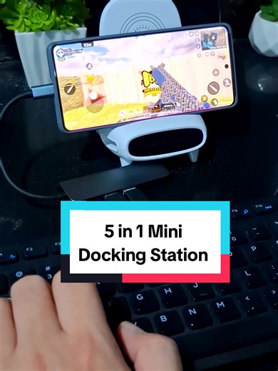 5 in 1 Mini Docking Station for PC, laptop, cell phone and Tablet #dockingstation #mobilephone #onlinegames #funtasticpayday #creatorsearchinsights