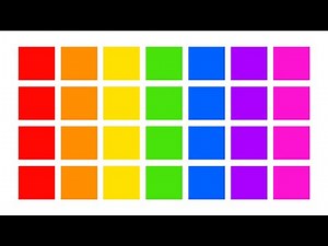 🟥🟧🟨 Kleuren Leren voor Kinderen! 🚀 Rood, Oranje, Geel, Groen, Blauw, Paars & Roze! 🎨