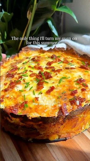 Potato Crust Quiche
