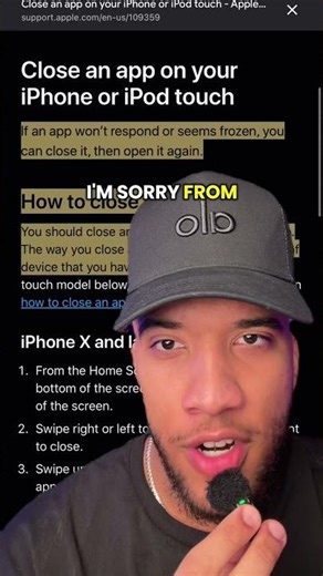 Why there’s no “close all tabs” button on IPhone… #c#carterpcstech #ios #iphone17