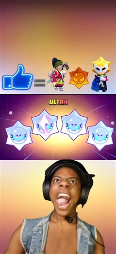 Ancient 4x ultra legendary chaos drop 😱🔥 #brawlstars #icecream #7x7 #babyshorts