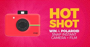 Hot shot! WIN a Polaroid Snap instant camera plus film. To enter simply: 1. Follow us on Instagram: https://www.instagram.com/onedayonlycoza/ 2. Follow the steps on the Polaroid post! Competition ends: Tuesday 9 July 2019. Winner announced Wednesday 10 July. The legal stuff: Only open to South African residents. Prize not transferable for cash. 1 winner (in total) will be selected from Facebook & Instagram. | OneDayOnly.co.za