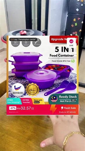 Affordable BPA-Free Food Containers Under RM40