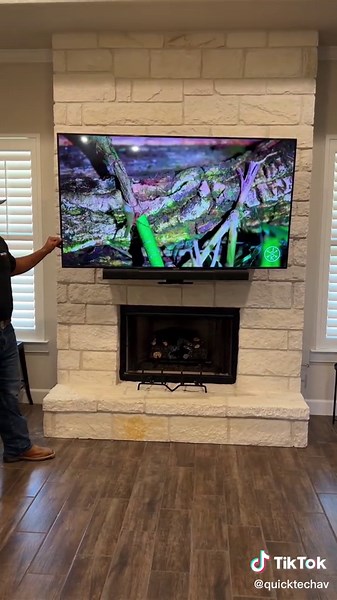 Mantle Mount MM540: Perfect TV Viewing Height Adjustment