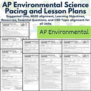 Ultimate AP Environmental Science Pacing Guide – Unit Plans for 10 Units