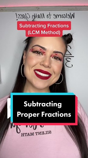 Fraction LCM: Minus Fractions Using the LCM Method