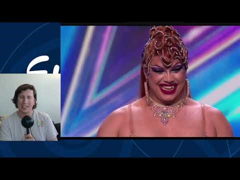 Drag Queen Diva Ruby Sinclair - SENSATIONAL DANCING QUEEN | Auditions | BGT 2023 - Reactio