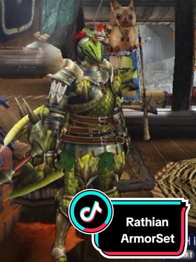 Rathian Queen of the Land Armor and Weapon Set Guide