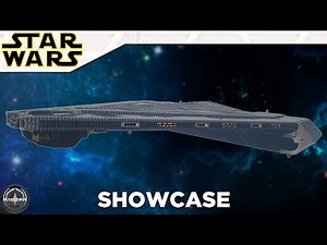 Imperial Quasar Fire-class cruiser carrier | Minecraft Star Wars showcase