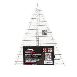 Creative Grids Kaleidoscope and Dresden Plate Triangle Ruler | Creative Grids #CGRTKAL45